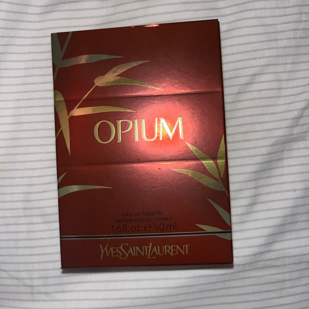 opium perfume brand new